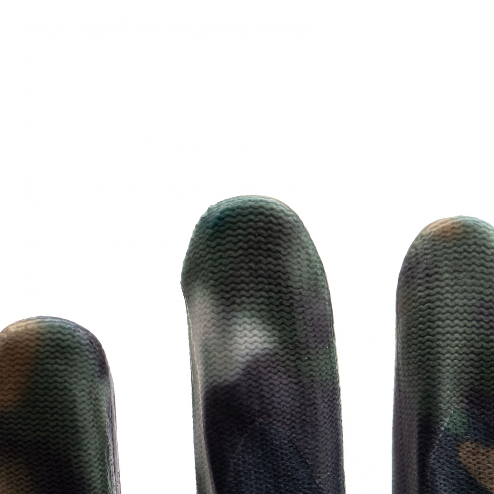 Перчатки садовые из полиэстера с нитрильным обливом, хаки, М Palisad (67858)