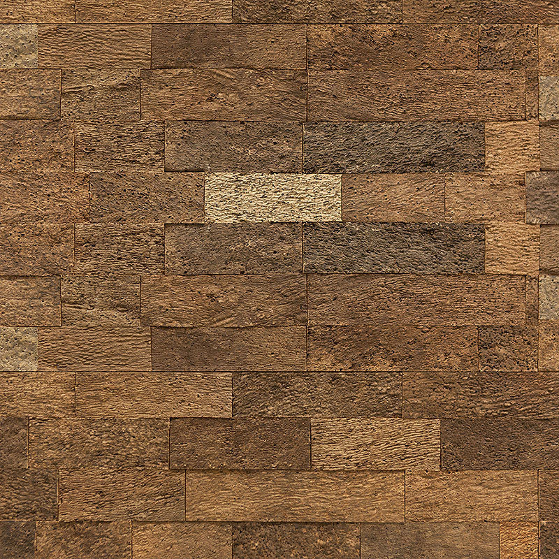 Пробковое настенное покрытие Corkstyle Corkbrick Natura Коричневый