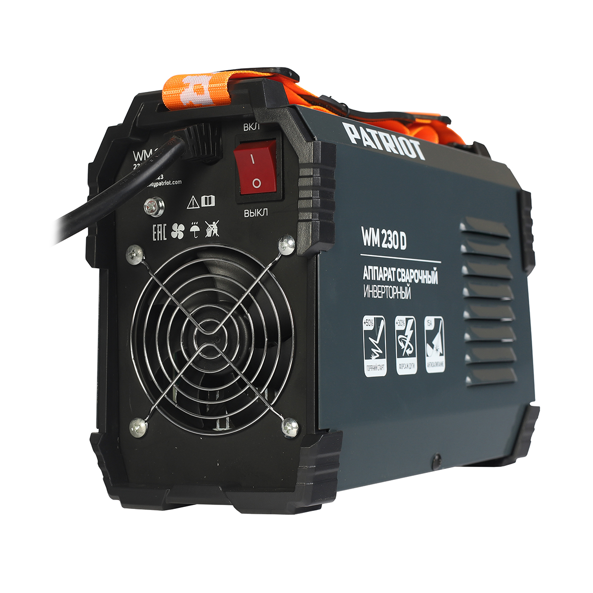 Сварочный аппарат wm230d mma  10,7 квт (1/4) "patriot" 605302023