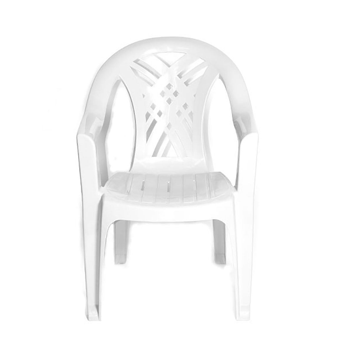 Кресло пласт. "престиж-2" (белый) (1) "стандарт пластик"