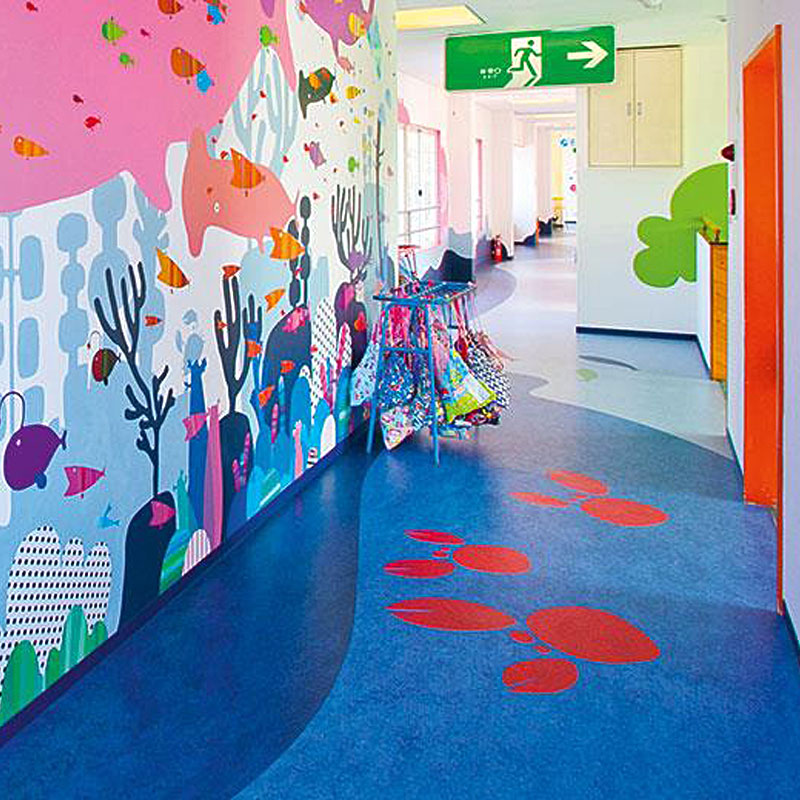 Forbo Marmoleum Marbled Real 3030 Blue - 2.5