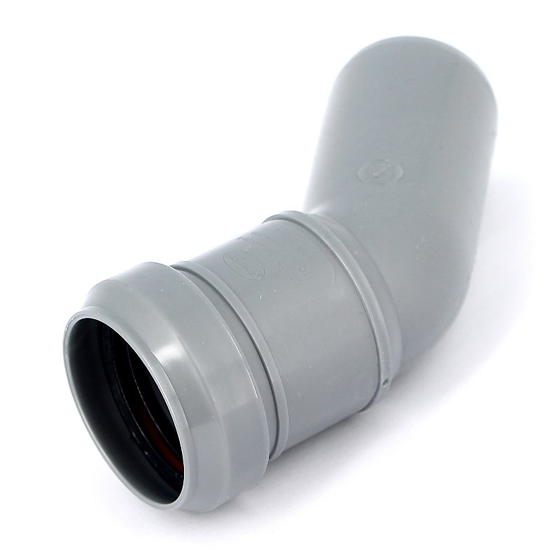 Отвод 45° для вн.канализации d=32 мм SINIKON Стандарт