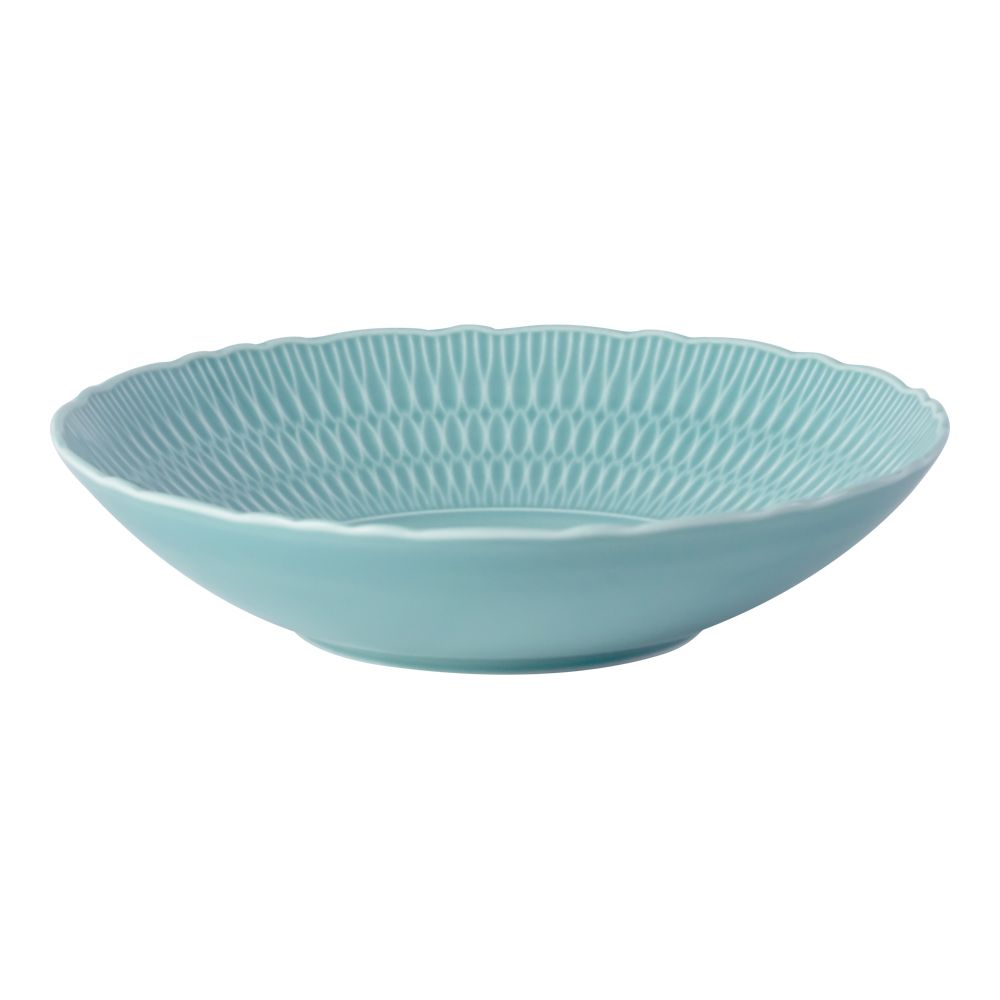 Тарелка суповая "sofia" голубая глазурь 22 см (1/6/36) "cmielow" 0881490 sofia lb05