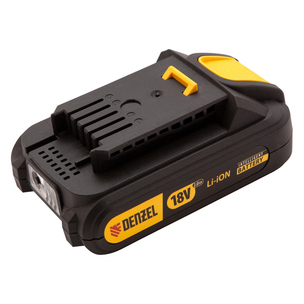 Батарея аккумуляторная IB-18-2.0, Li-Ion, 18 В, 2.0 А/ч Denzel (28433)