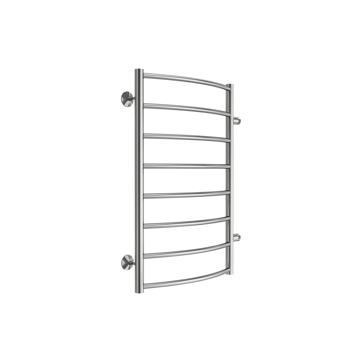 Полотенцесушитель водяной "классик" п8 500*800 боковое подключ. 500 (хром) "terminus"