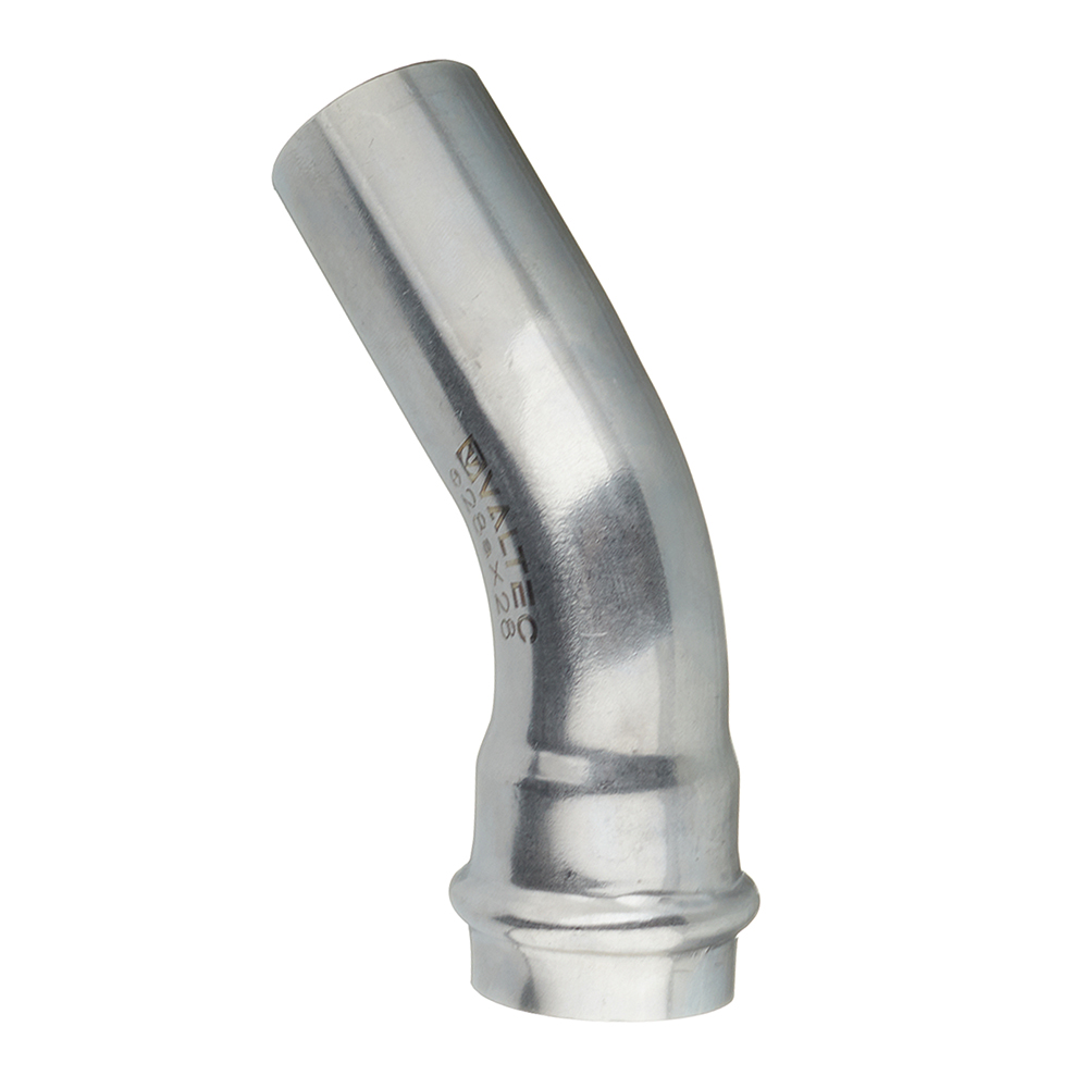 Угол пресс ВН 45' 28 нержавеющая сталь VALTEC