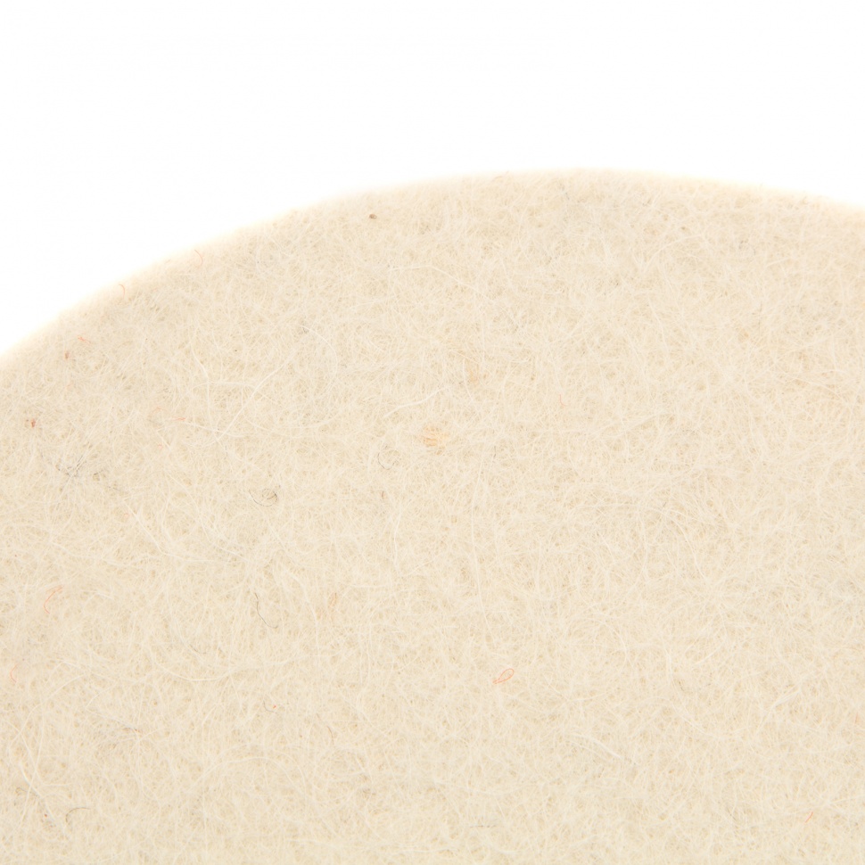 Диск полировальный из натурального войлока, "под липучку" 125 х 7 мм Matrix (75925)