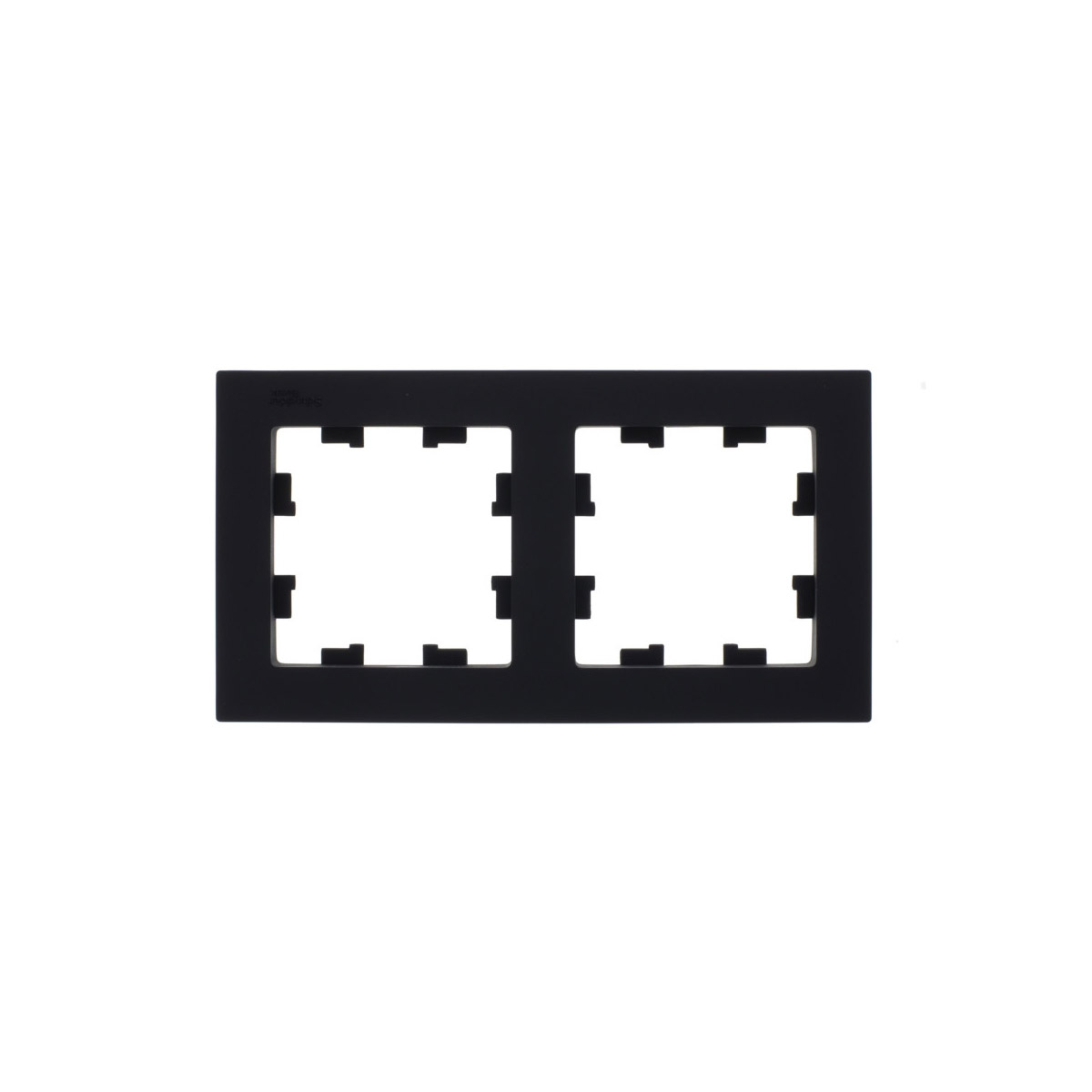 Рамка "atlasdesign" 2-х местн. универс., карбон (1/5/20) "schneider"