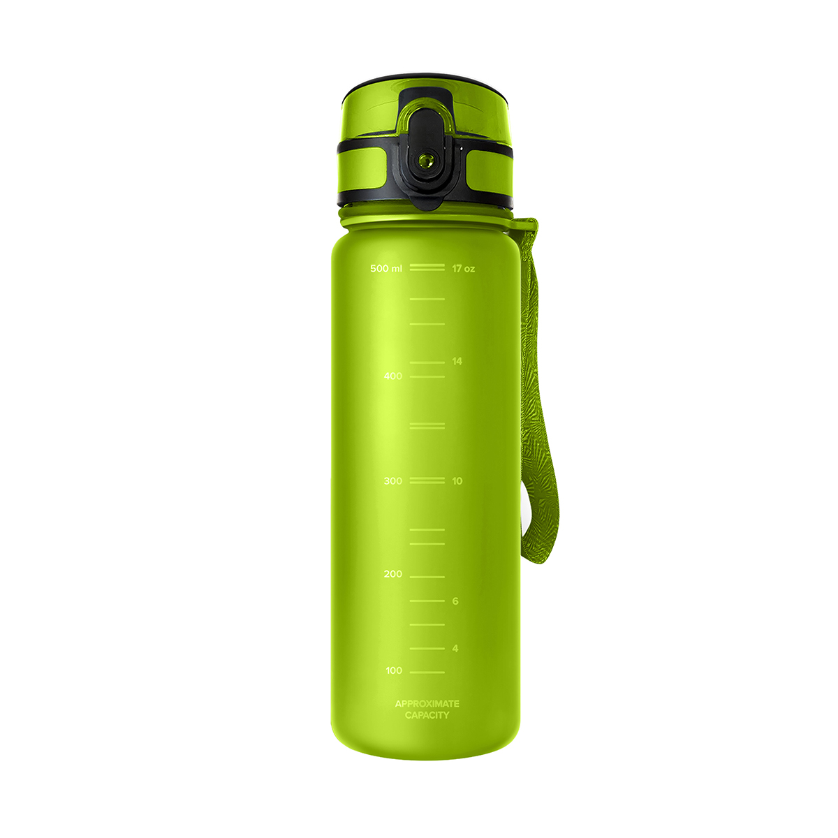 Бутылка-фильтр для воды 500 мл (зеленая) (1/12) "аквафор"