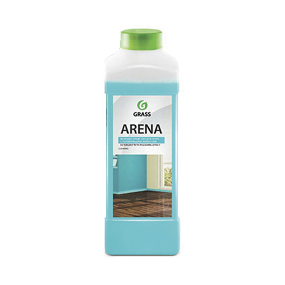 Средство для мытья полов с полирующ. эффектом "arena" 1 л (1/12) "grass"