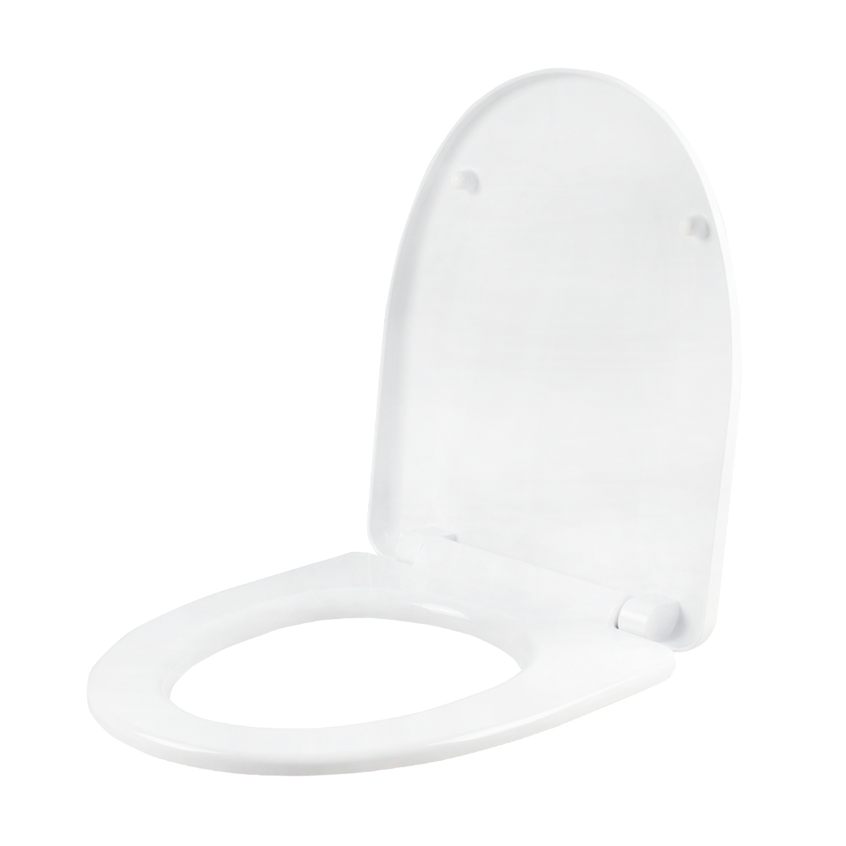 Сиденье для унитаза "самара" белое, крепление нержав. (1/9) "wirquin"