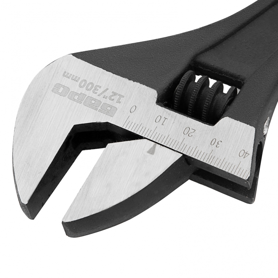 Ключ разводной, 300 мм, CrV Барс (15508)