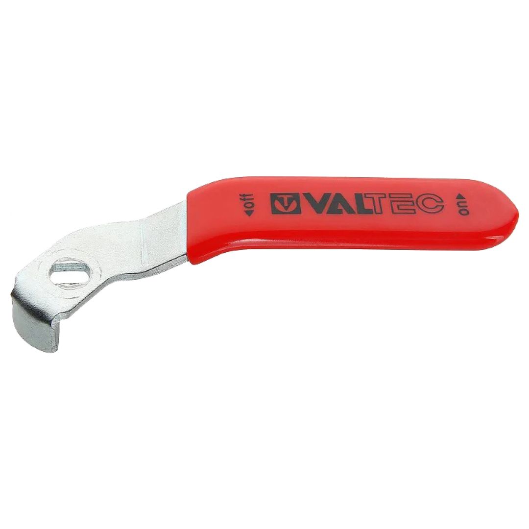 Стальная рукоятка для крана BASE 1"1/2 VALTEC красная
