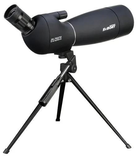 Зрительная труба SVBONY SV28 25–75x70 WP со штативом