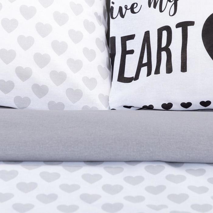 Постельное белье "этель" my heart 2 сп. (бязь) (1/6) 5181637