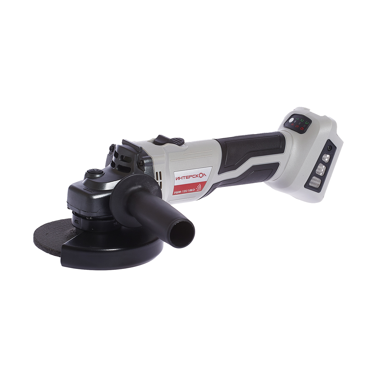 Угловая шлифмашина аккум. ушм-125/18вэ (без аккум. и заряд. устр-ва) (1/10) "интерскол" 684.1.0.70