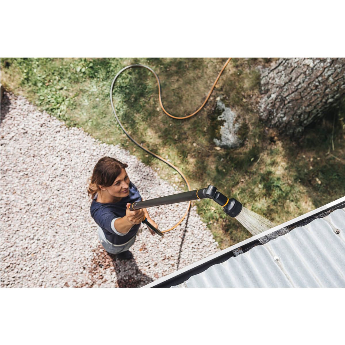 Штанга-распылитель, регулируемая насадка 3 режима (1/4) "fiskars" 1052186