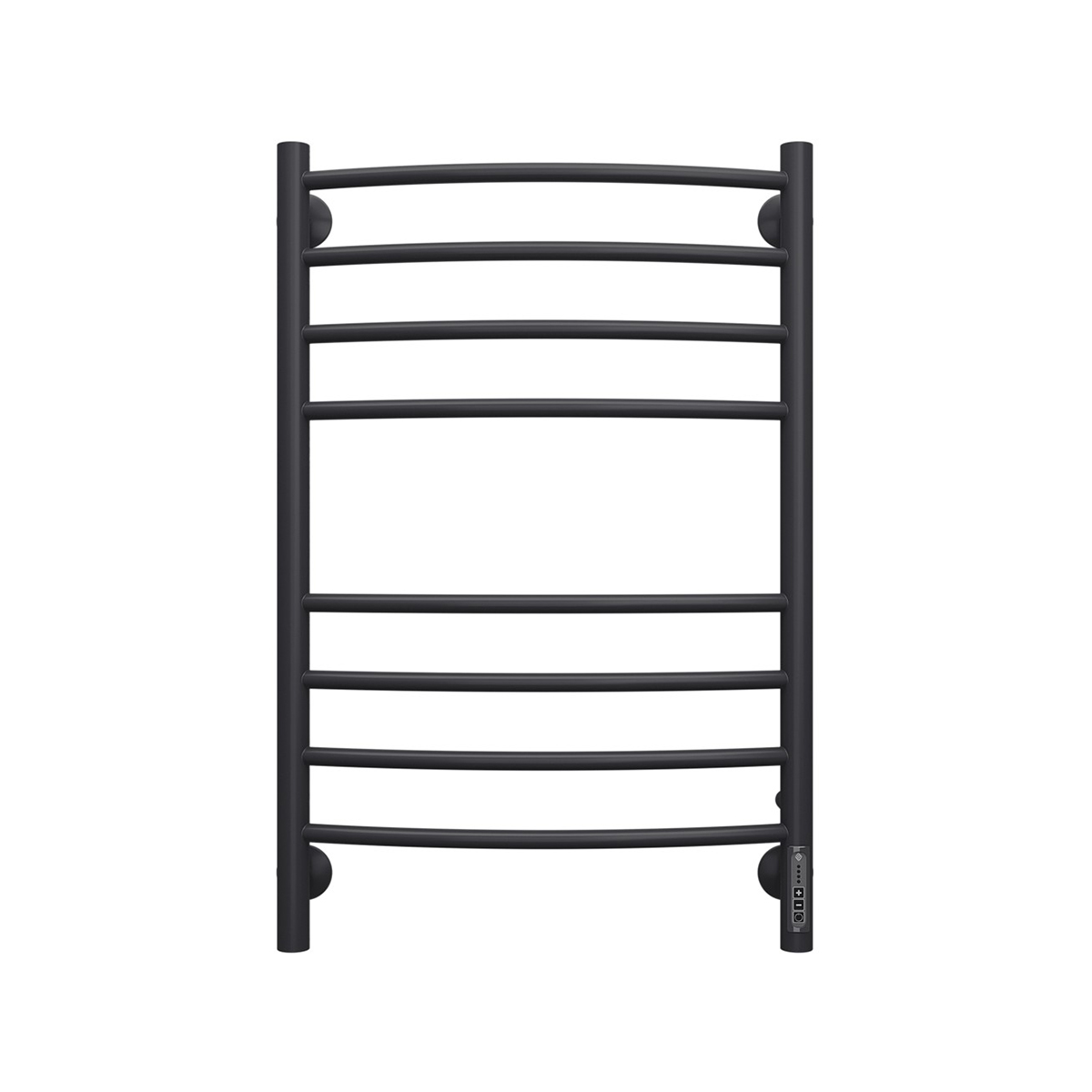 Полотенцесушитель электрич. "классик" п8 500*800 кс 9005 (матовый черный) "terminus"