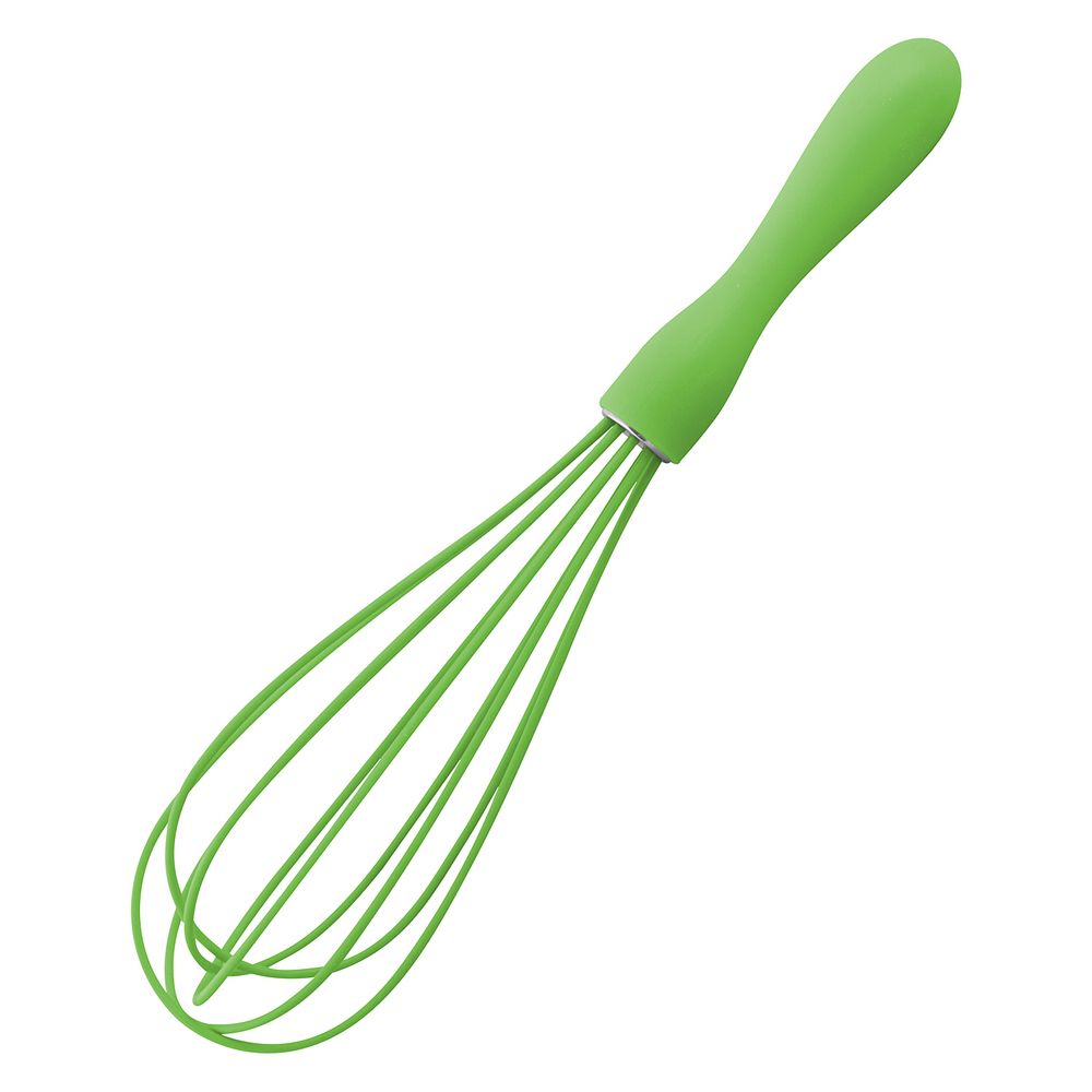 Венчик "эконом" 25 см металл. + силикон (12/144) "мультидом" an50-109