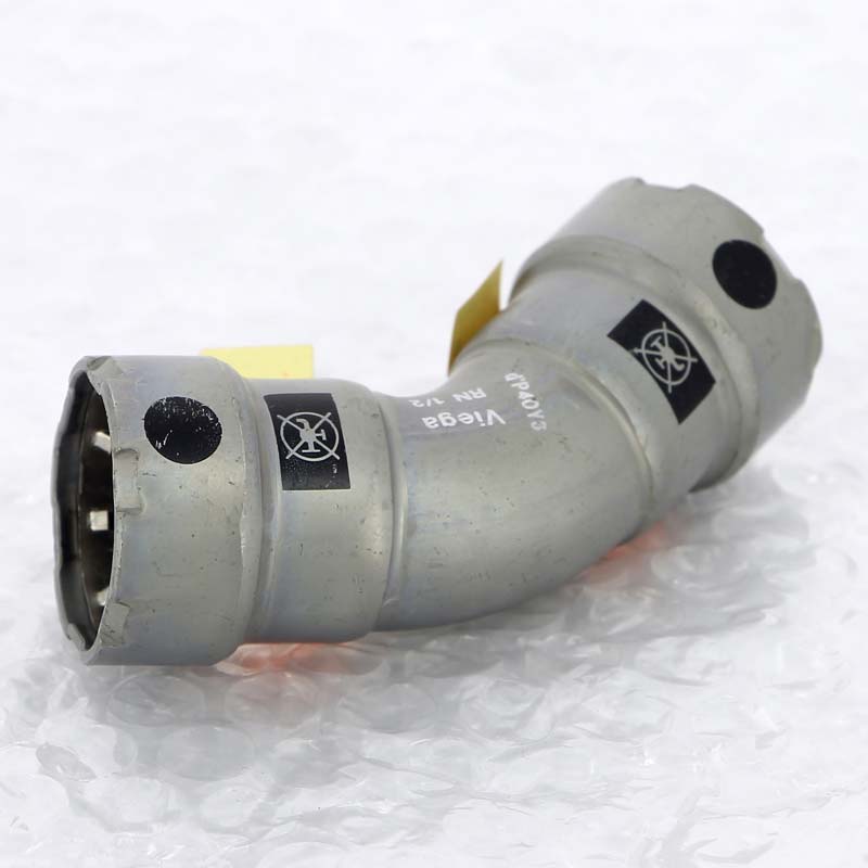 Угол 45 град. пресс оцинкованная сталь Megapress VIEGA 1/2"