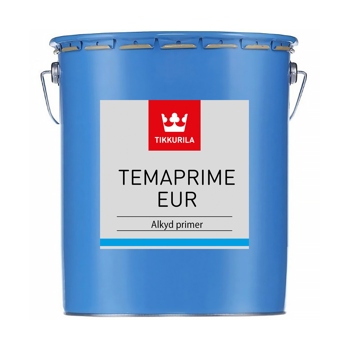 Грунт алкидный "темапрайм" eur tvt4000 красный 20 л (1/22) "тиккурила"