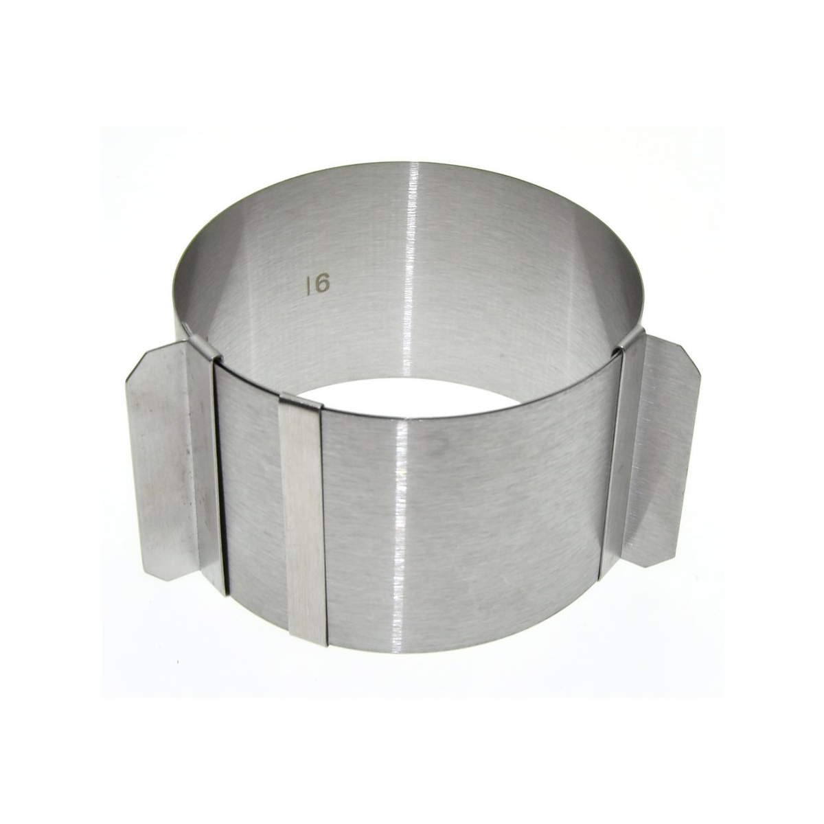 Форма кулинарная "круг" регулир. нержав. d=6-10 см, h=5 см (1/6/144) "мультидом" an8-8