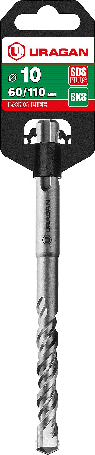URAGAN 10 х 110 мм, SDS-plus бур (29311-110-10)