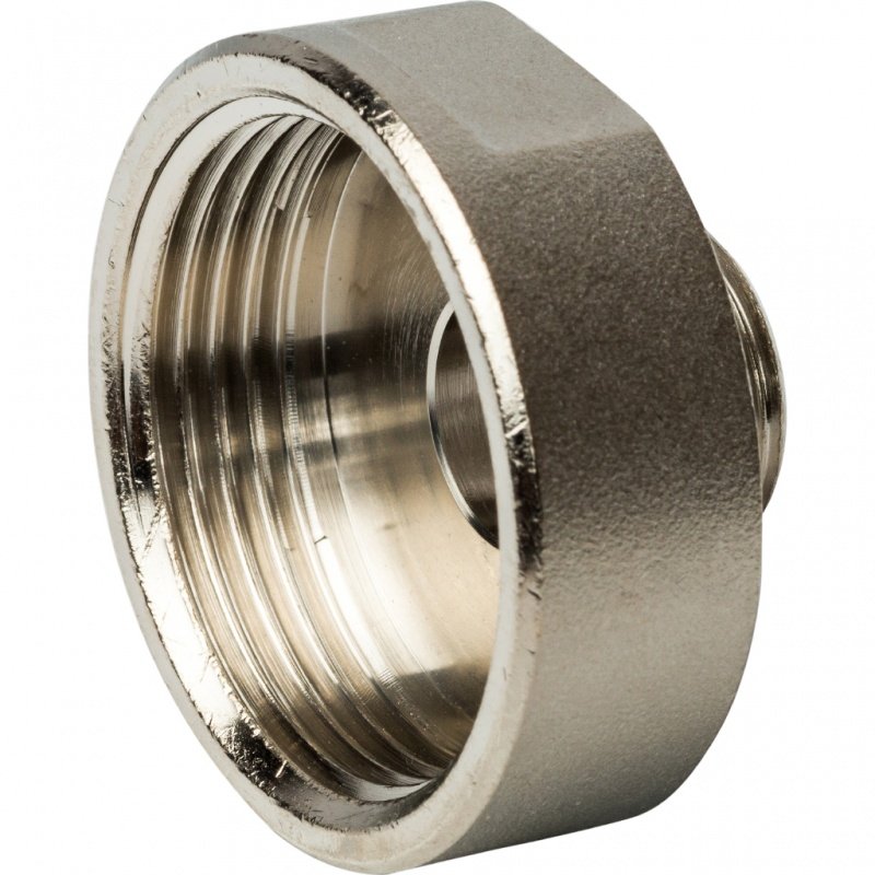 Переходник редукционный ВН 1"1/4 x 1/2" никель STOUT