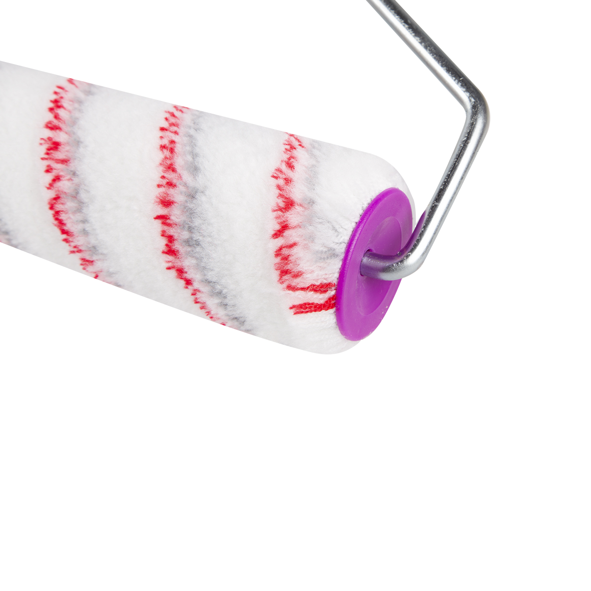 Валик полиакрил универсал.  d48/250 мм (ворс 12 мм) бюгель 8 мм (в сборе) (1/36)  "krafor" 014-0250