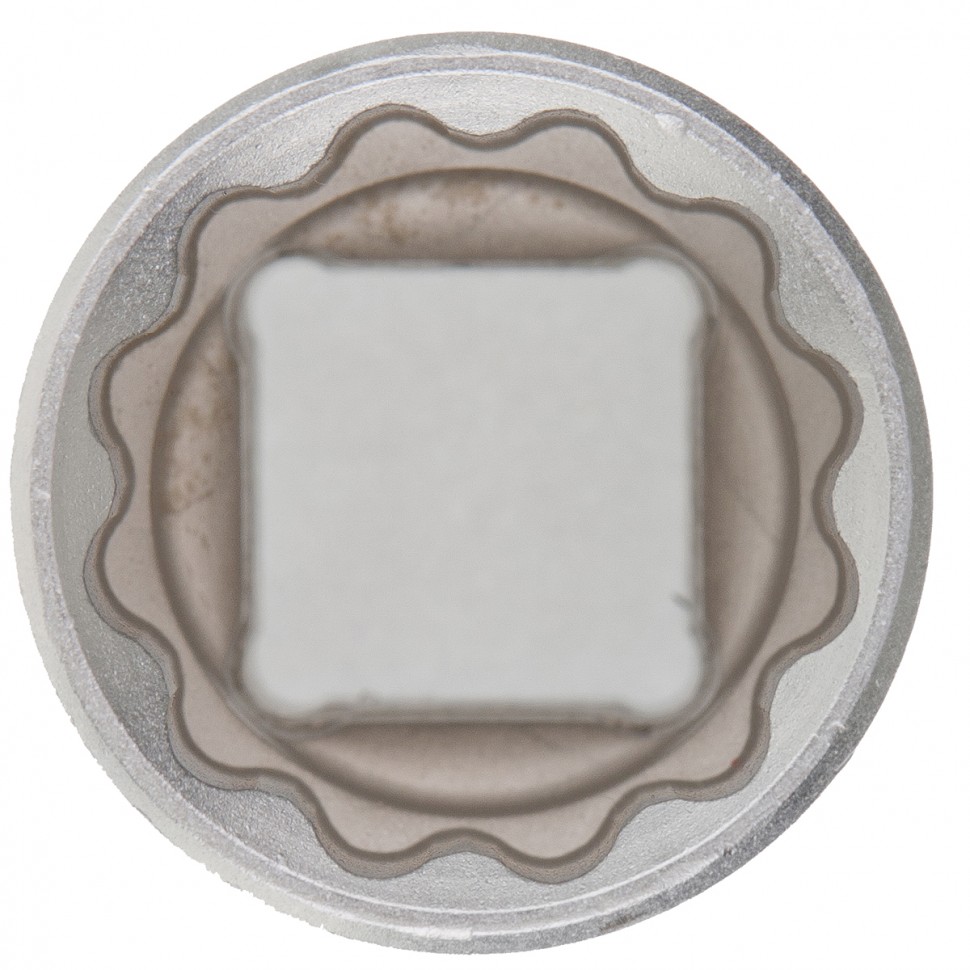 Головка торцевая, 24 мм, двенадцатигранная, CrV, под квадрат 1/2, хромированная Matrix (13693)