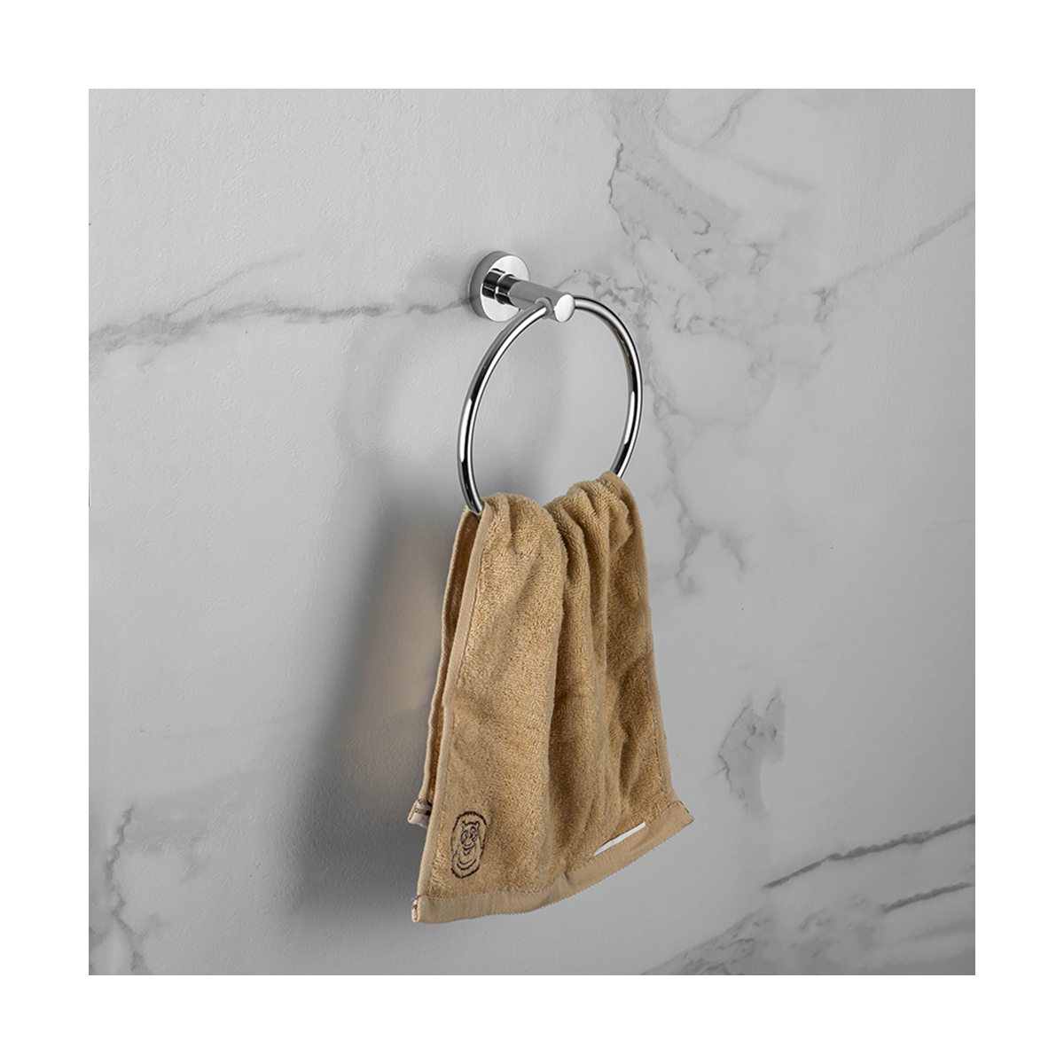 Полотенцедержатель-кольцо r15104 (нерж.сталь), хром (1/20/80) "frud"