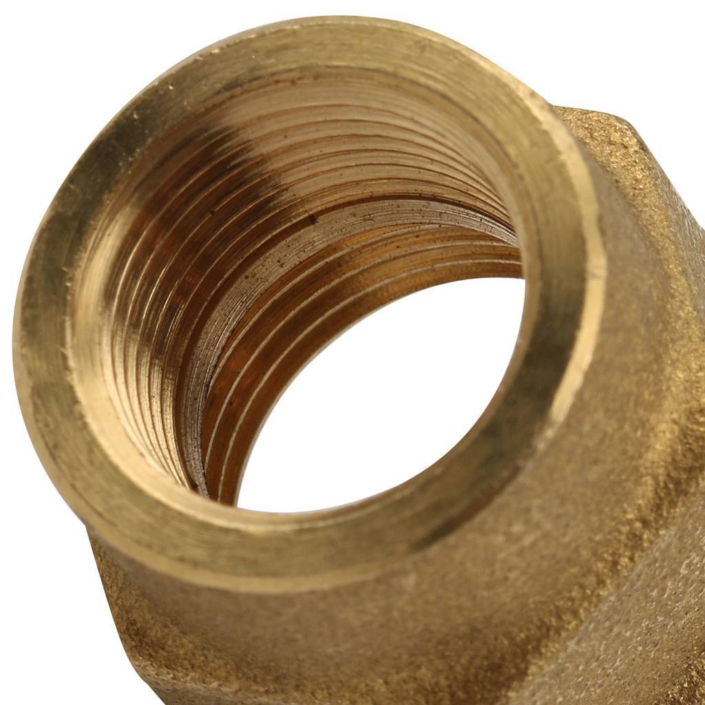 Муфта резьбовая ВР 1/2" x 3/8" латунь TIEMME