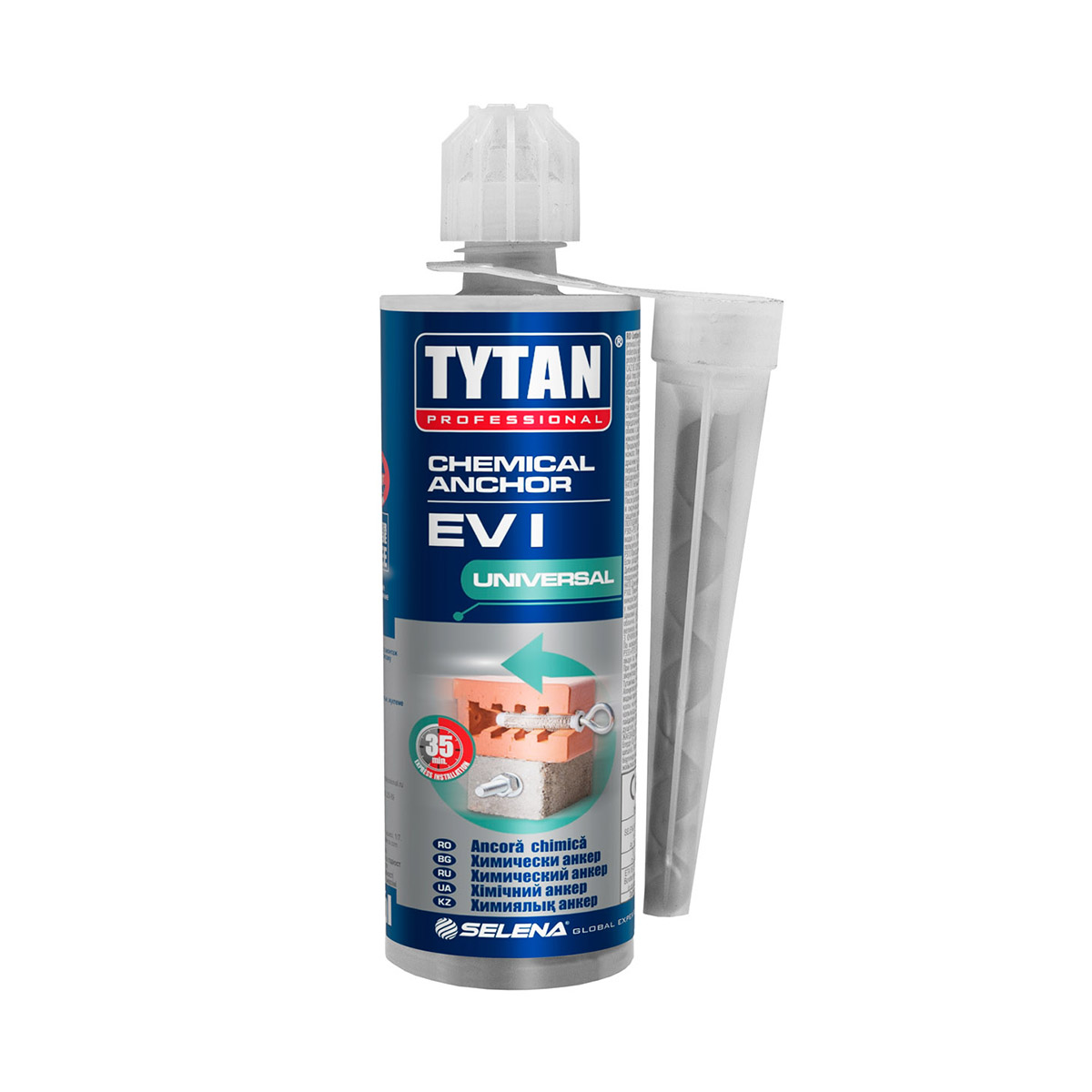 Анкер химический универсал. ev-i  165 мл (1/5) "tytan professional"