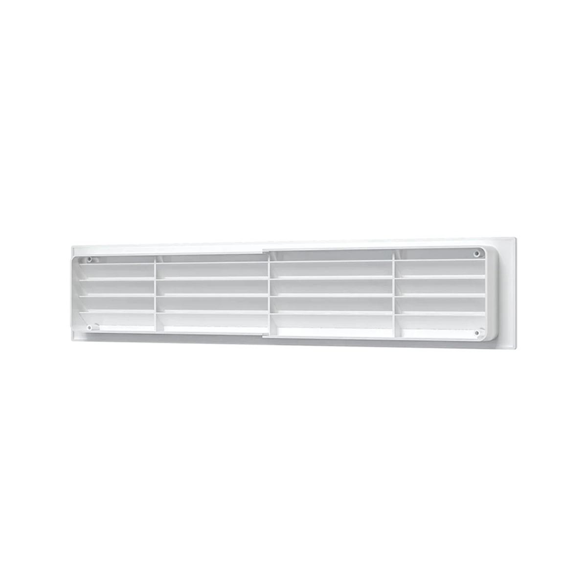 Решетка вентиляц. переточная 450 х 91 мм abc-пластик (1/34) "эра" 4409дп