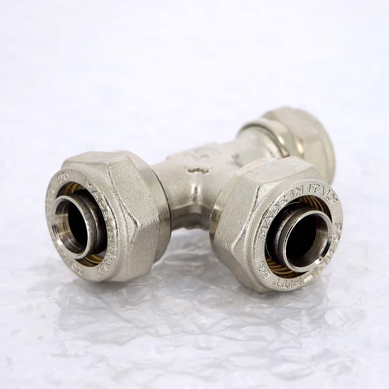 Тройник 20 х 16 х 20 редукционный под обжим UNI-FITT