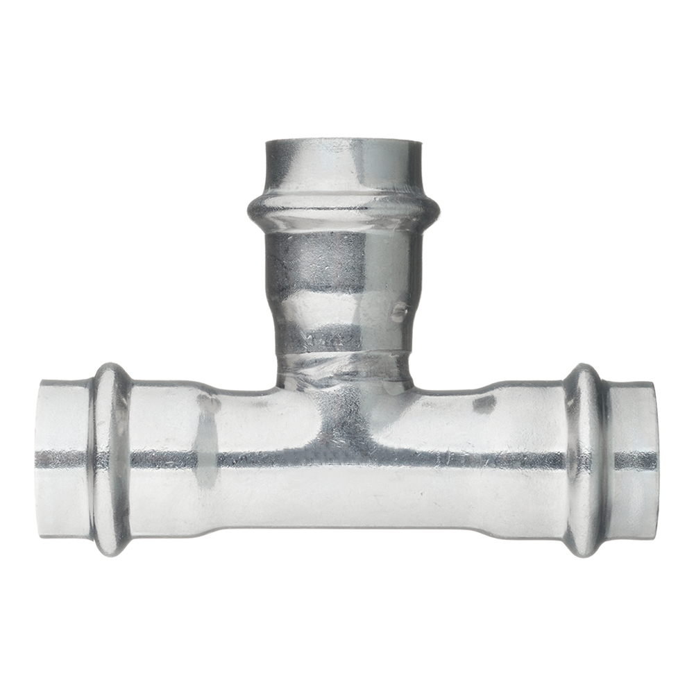 Тройник пресс 18 х 18 х 18 мм нержавеющая сталь VALTEC