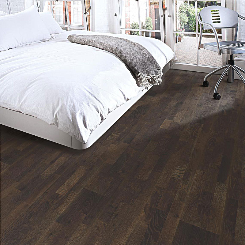 Паркетная доска Kahrs Original Коллекция Гармония Дуб Лава матовый лак трехполосный ORIGINAL OAK LAVA 3S