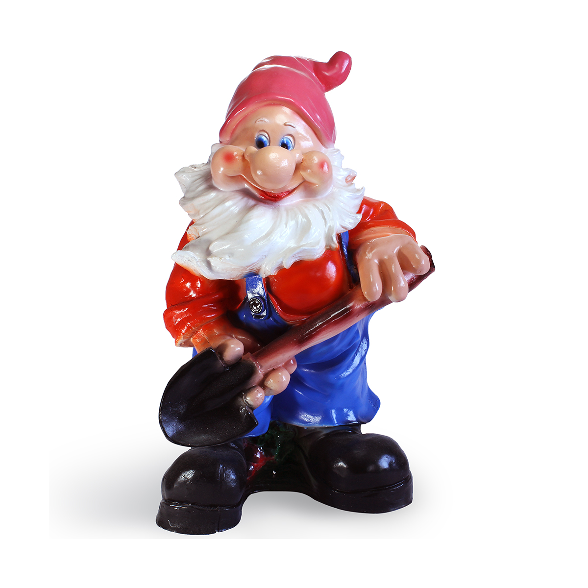 Фигурка садовая "гном с лопатой" 410*260 мм "гарденвилл"