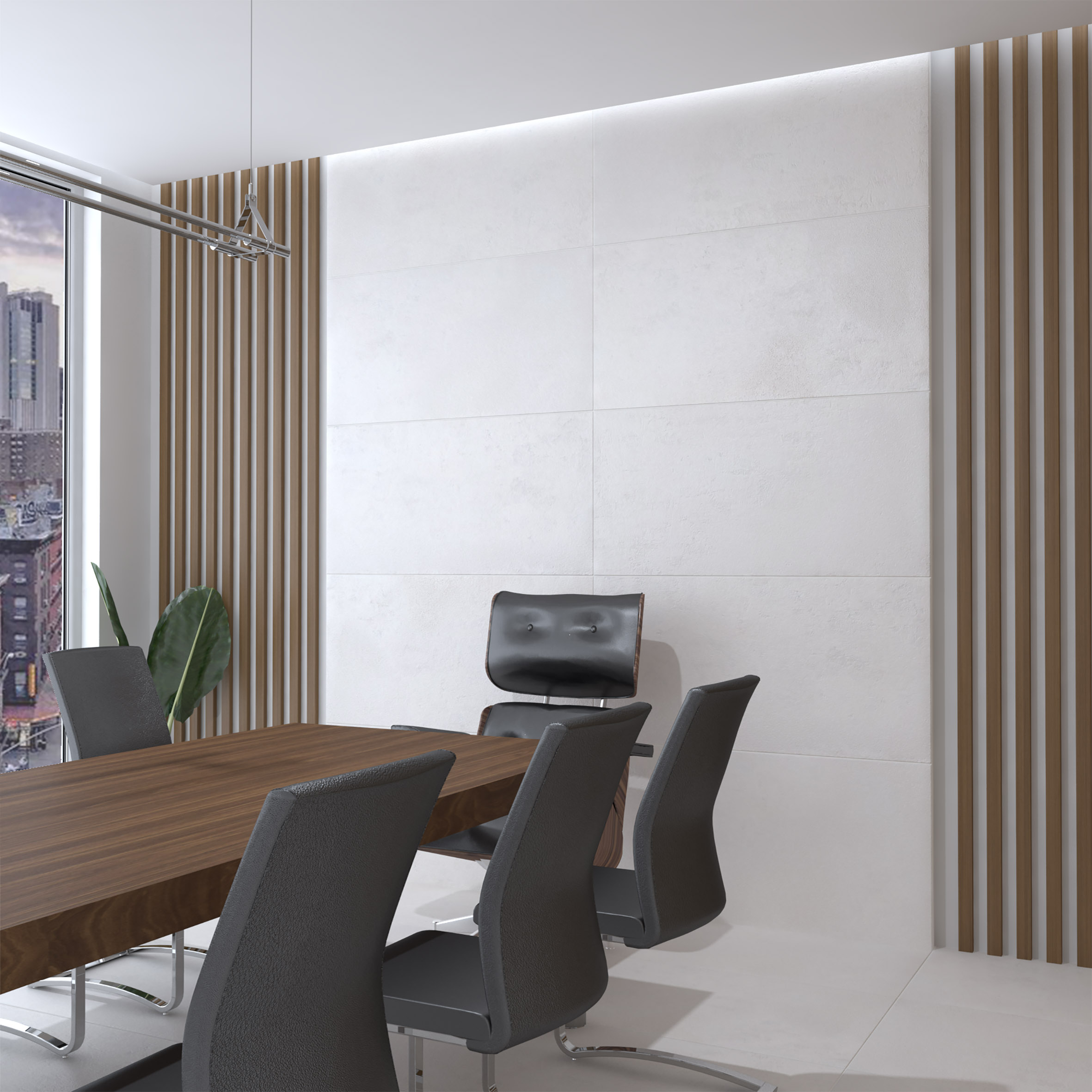 Betonhome white керамогранит белый 60х60 матовый 59,50x59,50