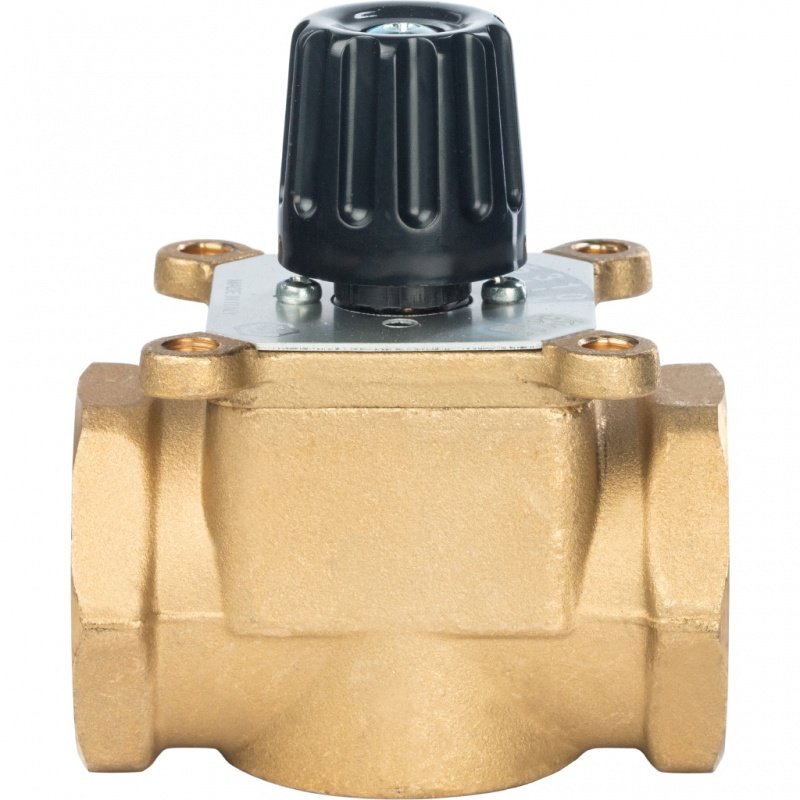 Трехходовой смесительный клапан 1"1/4 STOUT 15 KVs