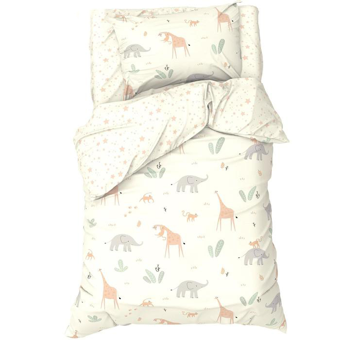 Постельное белье "этель" сафари 1,5 сп. (бязь) (1/7) 4855281