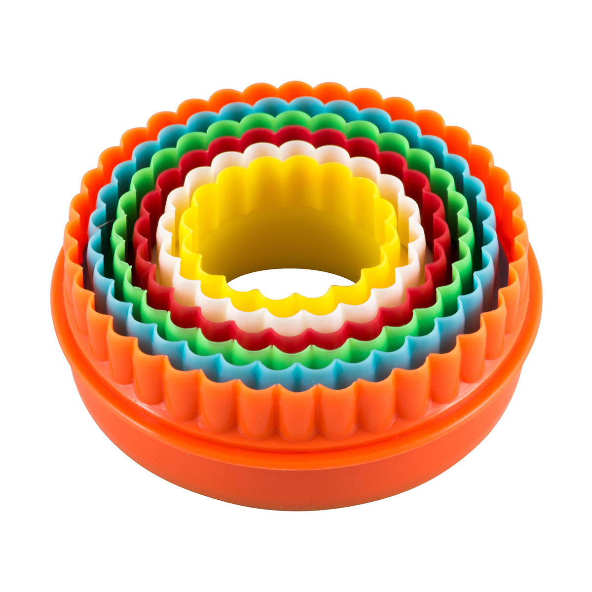 Формы кулинарные "круг" набор 6 шт. (1/12/72) "mallony"