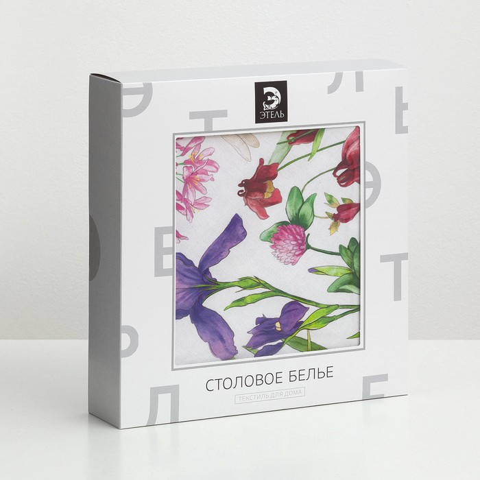 Скатерть "этель" луговые цветы d=220 см (1) 4026186