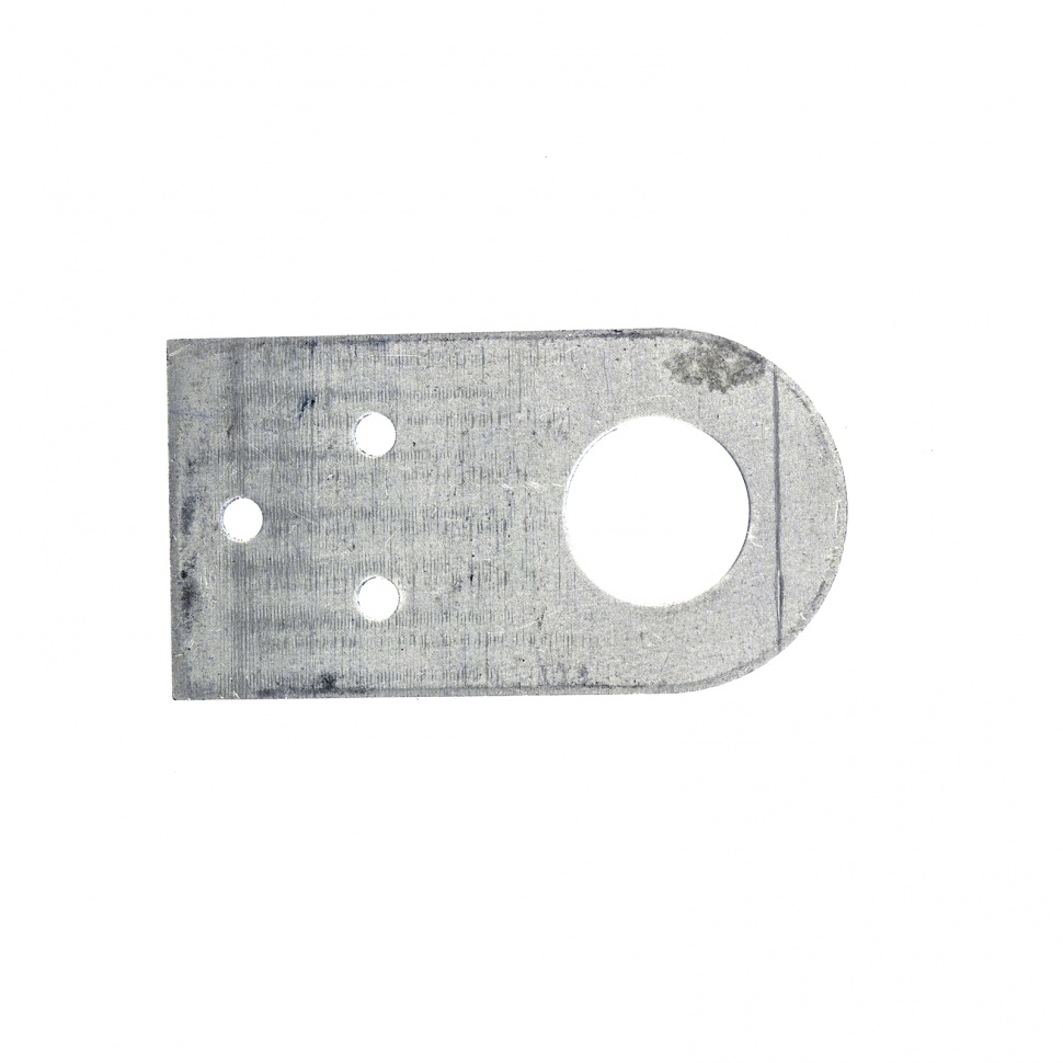 Проушина прямая, 2 мм, 75 х 40 мм, цинк Сибртех (46503)