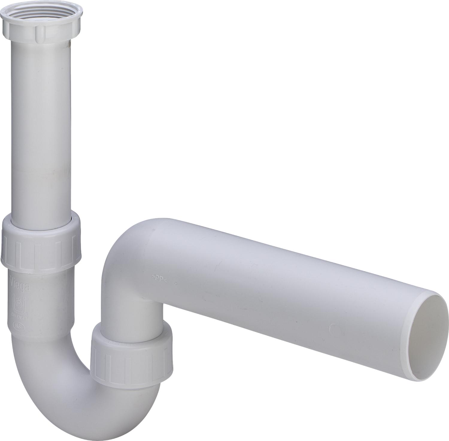 Сифон трубный для моек 1"1/2 х 50 мм с универсальным отводом 45