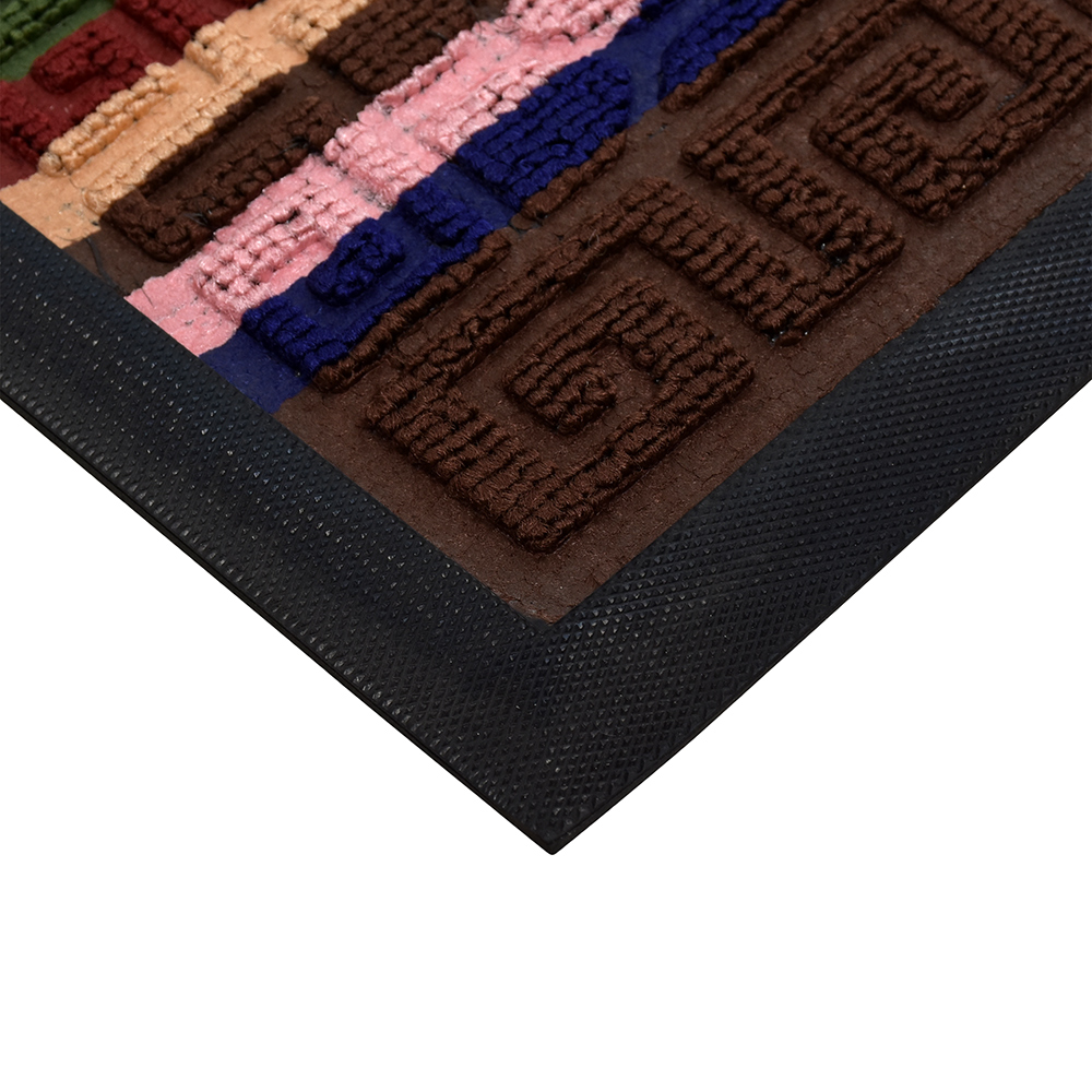 Коврик придверный "comfort" 45*75 см (коричневый) (1/15) "vortex" 22386