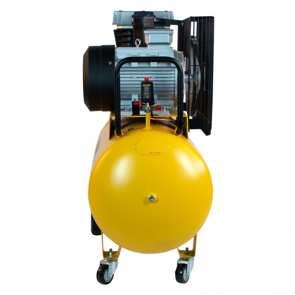 Компрессор воздушный, ременный привод BCI5500-T/200, 5.5 кВт, 200 литров, 850 л/мин Denzel (58128)