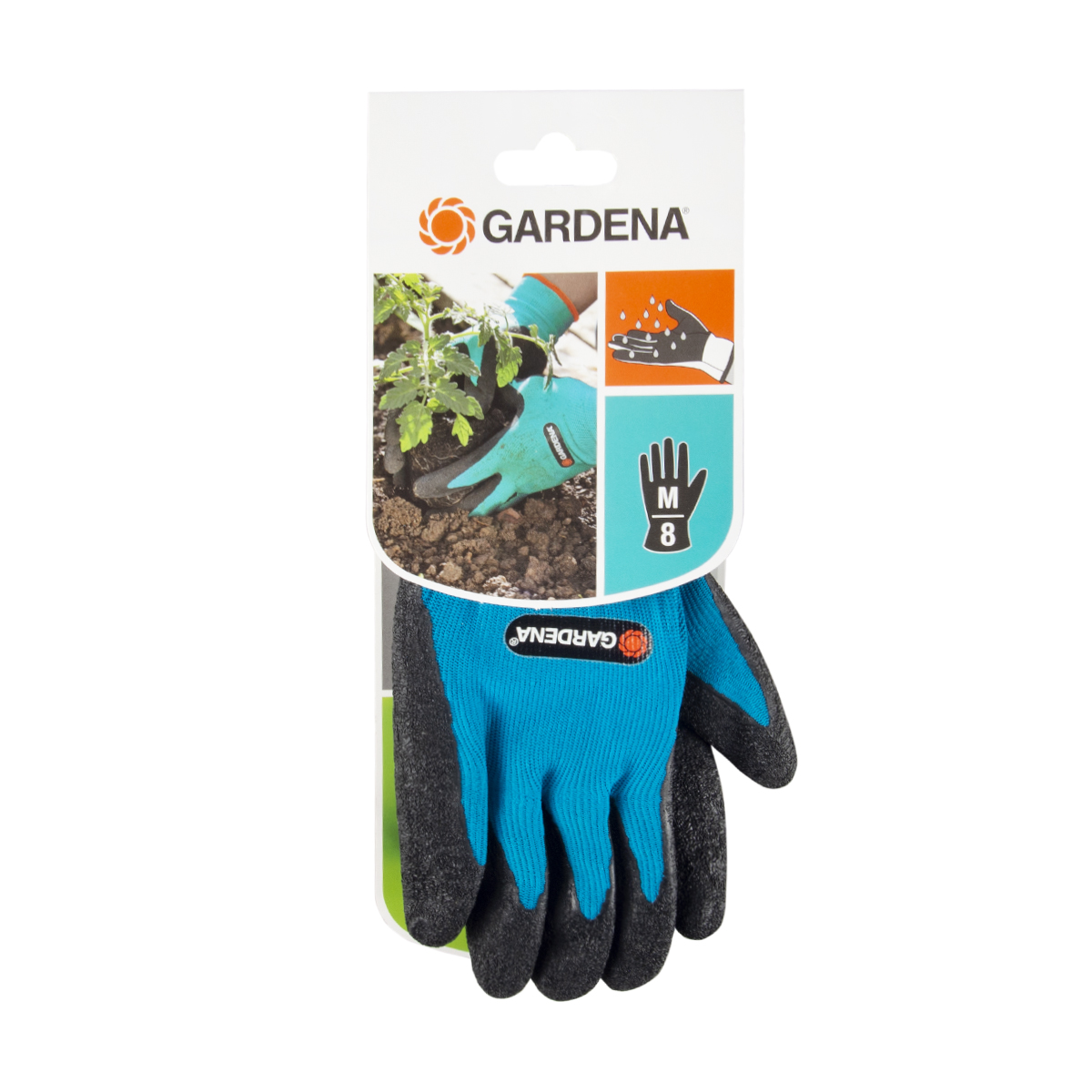 Набор садовый (секатор, лопатка, совок, перчатки садовые) (1/20) "gardena" 08965-30.000.00