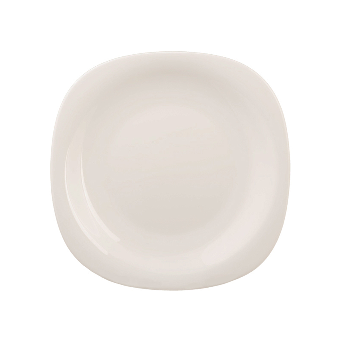 Тарелка десертная "royal garden" classic square m 20*20 см, опаловое стекло (6/48) rg002sc