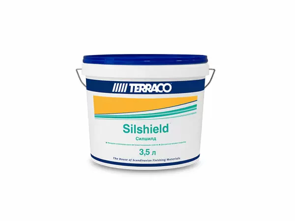 TERRACO SILSHIELD краска силиконовая для наружных работ, матовая (3,5л)